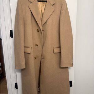 Men's Tan Overcoat
